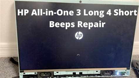 de 2018. . Hp desktop 2 long beeps 4 short beeps